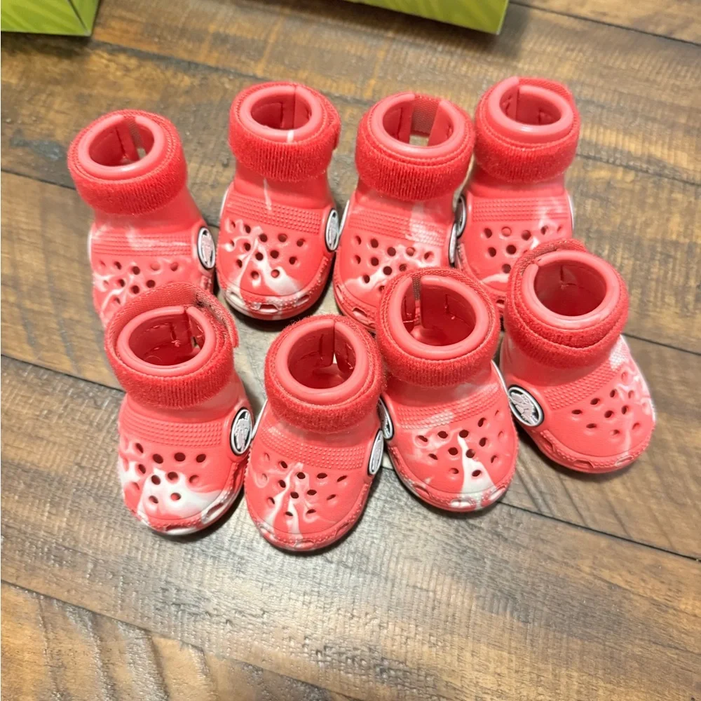 1 pair Bark Croc Pink Dragon Fruit - Picture 1 of 5